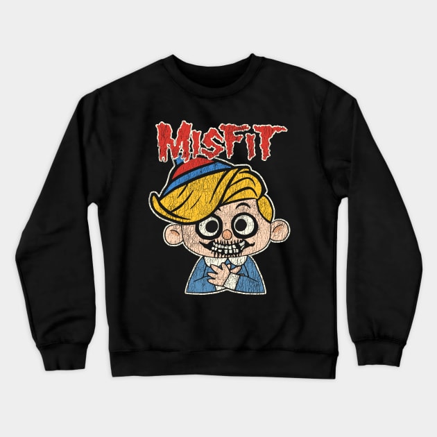 Hermey the Misfit Elf Crewneck Sweatshirt by darklordpug